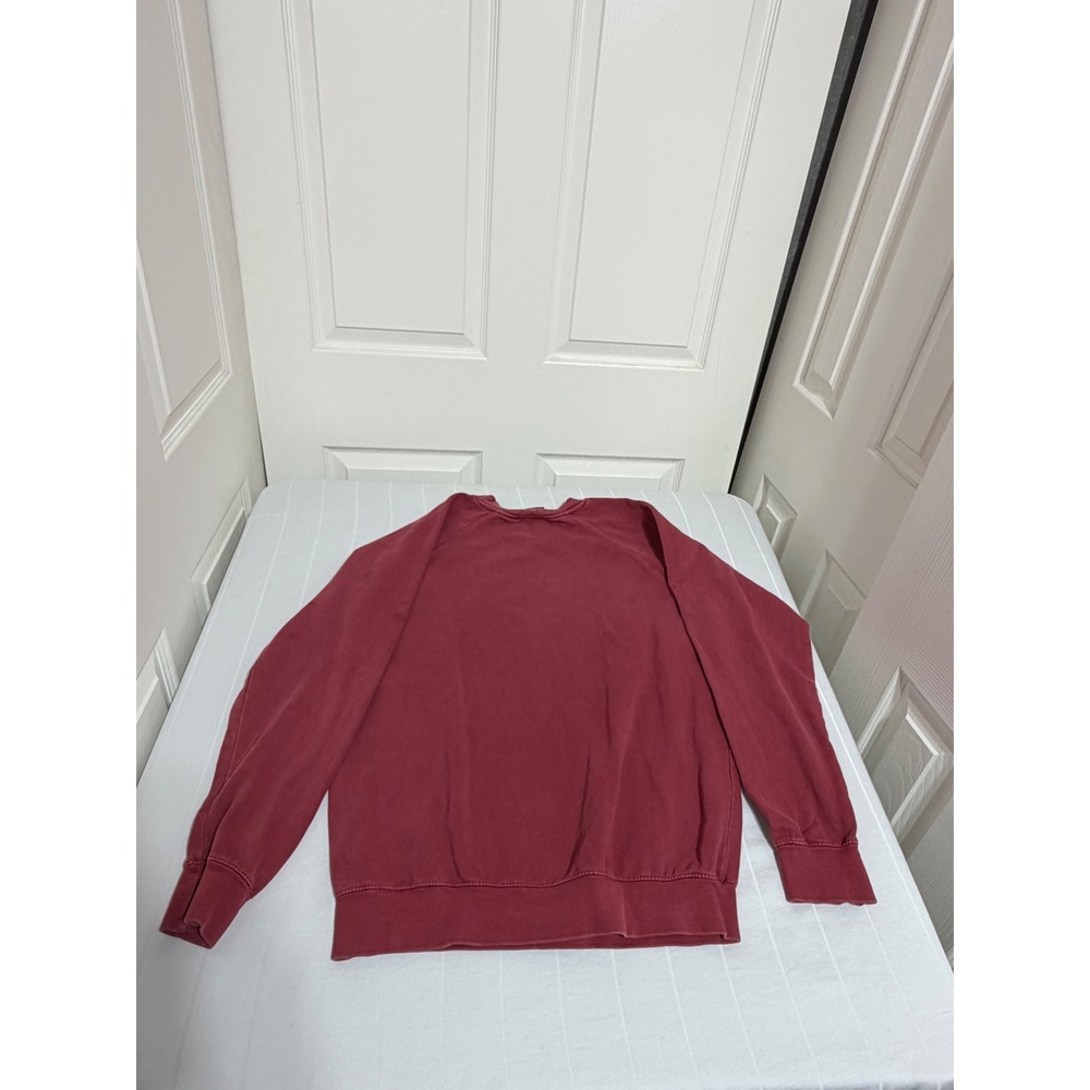 Basix of America Dana Point California Sweatshirt Red Medium Raglan Sleeve - Picture 5 of 5